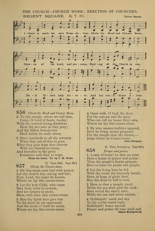 Hymnal of the Methodist Episcopal Church page 316