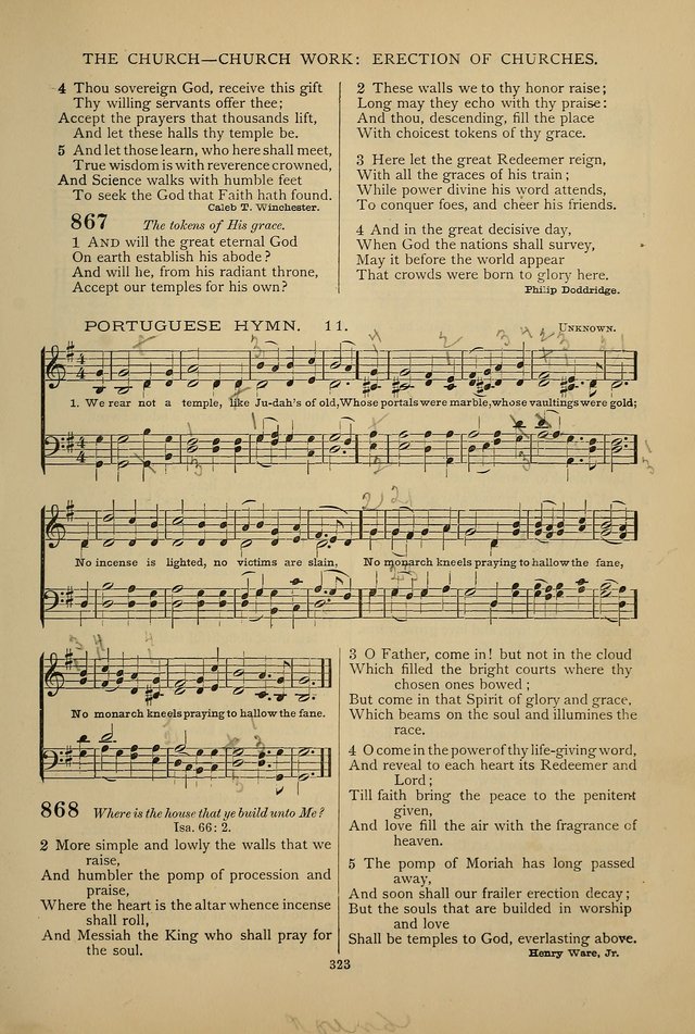Hymnal of the Methodist Episcopal Church page 320