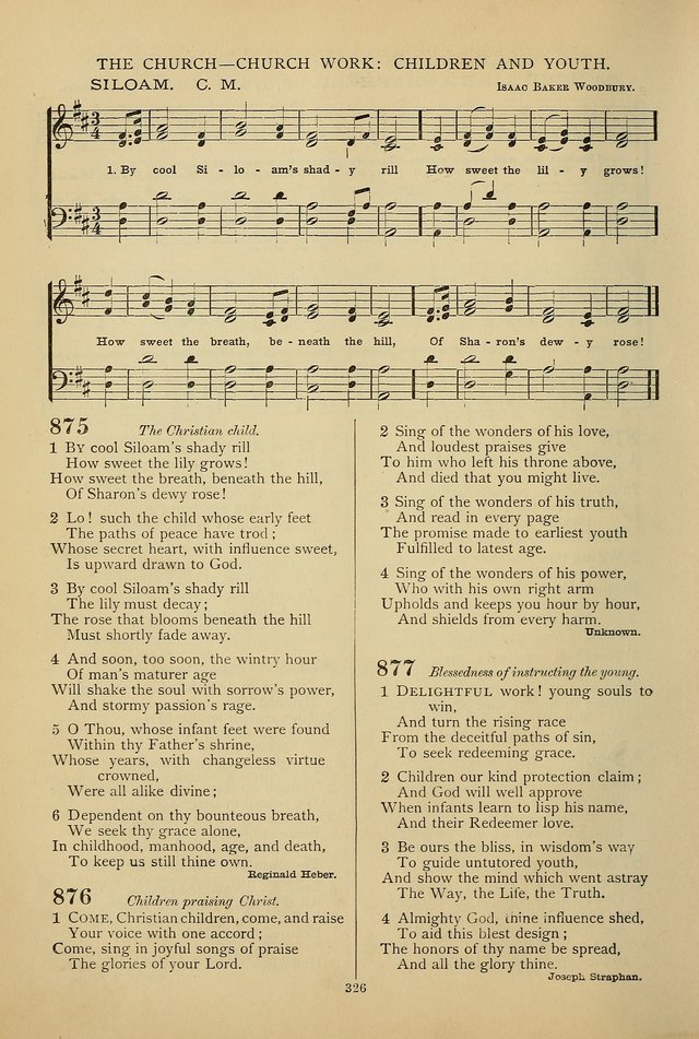 Hymnal of the Methodist Episcopal Church page 323