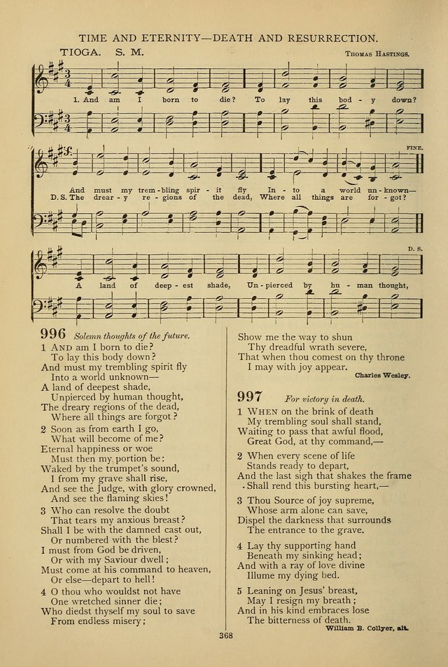 Hymnal of the Methodist Episcopal Church page 365