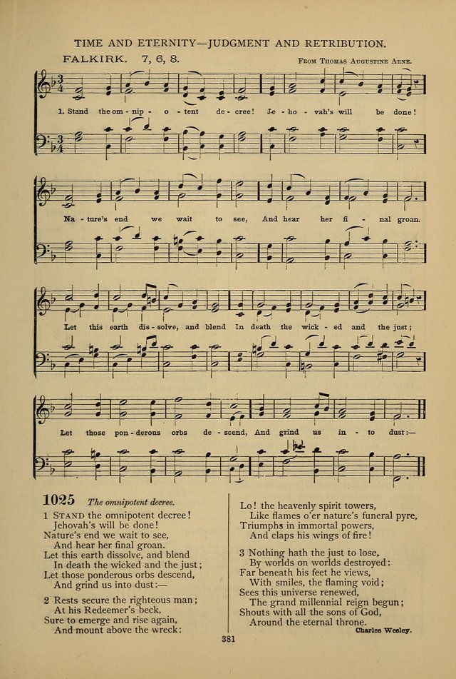 Hymnal of the Methodist Episcopal Church page 378