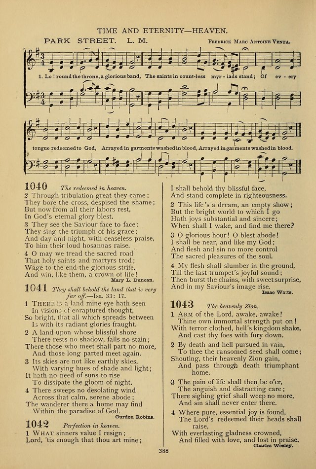 Hymnal of the Methodist Episcopal Church page 385