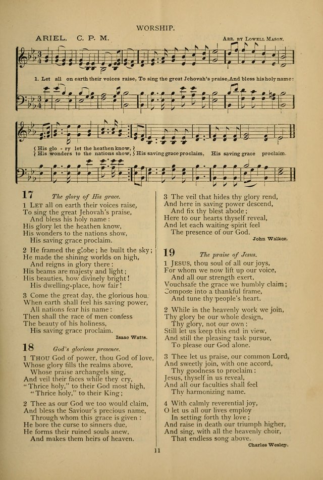 Hymnal of the Methodist Episcopal Church page 8
