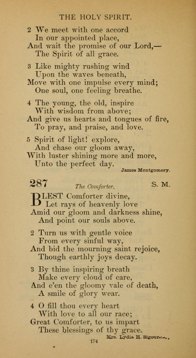 Hymnal of the Methodist Episcopal Church page 174