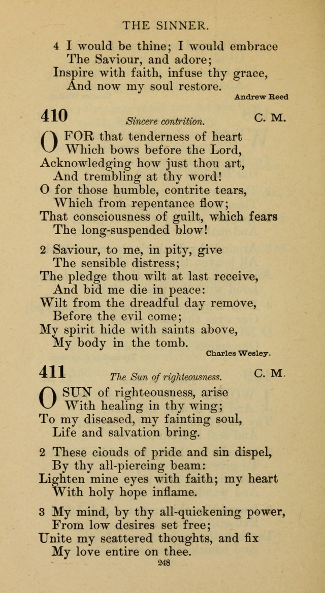 Hymnal of the Methodist Episcopal Church page 248