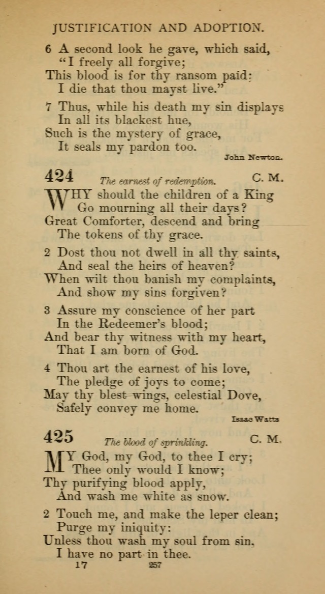 Hymnal of the Methodist Episcopal Church page 257