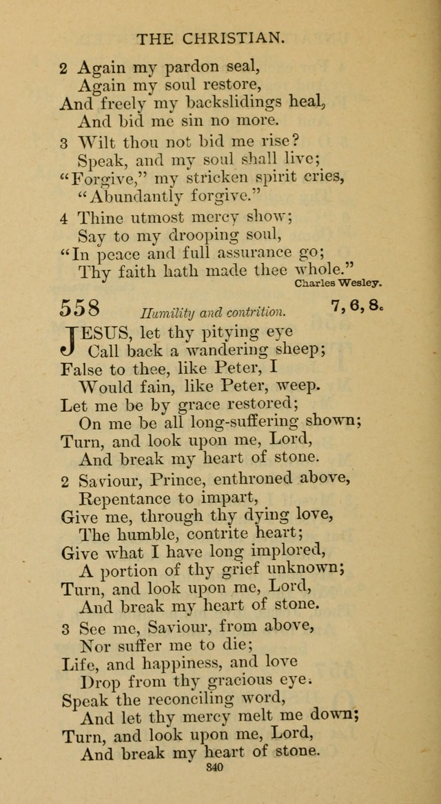 Hymnal of the Methodist Episcopal Church page 340