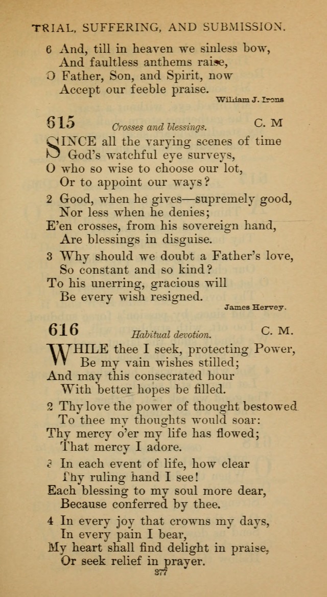 Hymnal of the Methodist Episcopal Church page 377