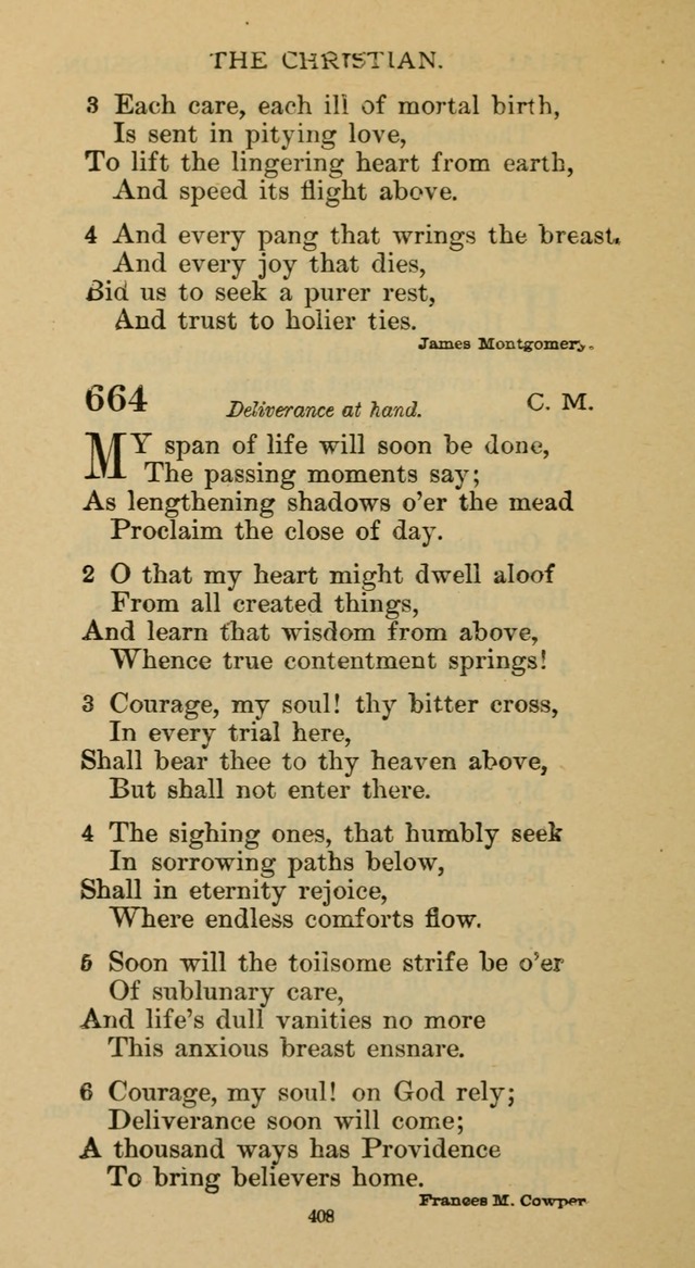 Hymnal of the Methodist Episcopal Church page 408