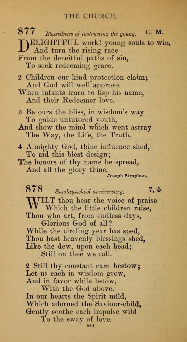 Hymnal of the Methodist Episcopal Church page 540