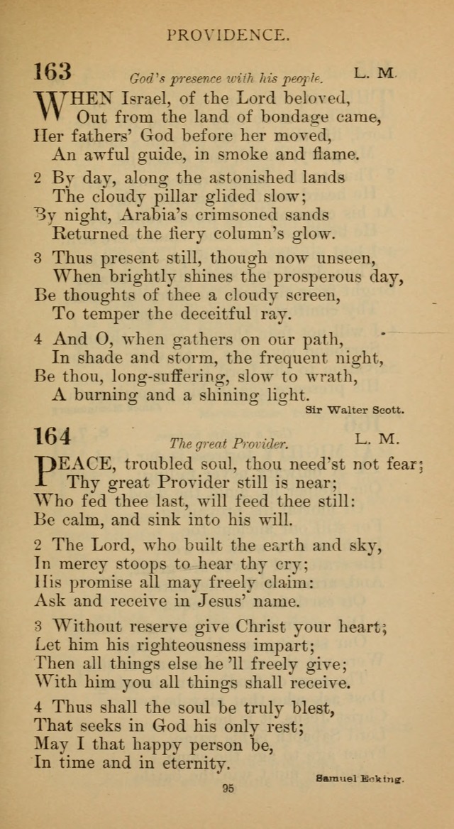 Hymnal of the Methodist Episcopal Church page 95