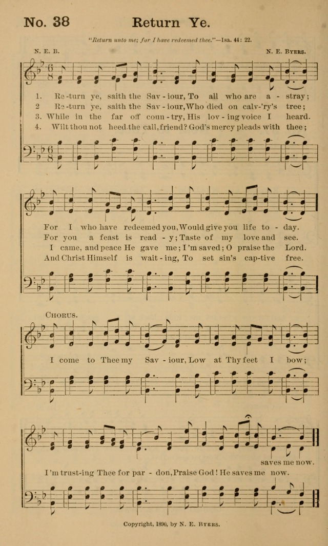 Hymns New and Old, No. 2: for use in gospel meetings and other religious services page 45