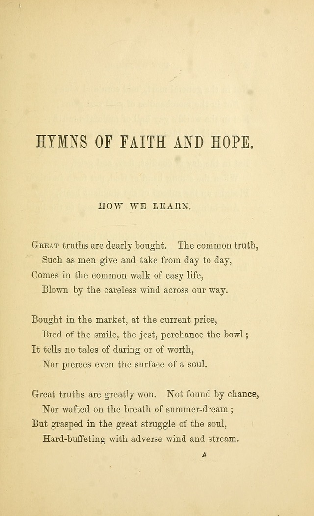 Hymns of Faith and Hope (2nd series) page 1