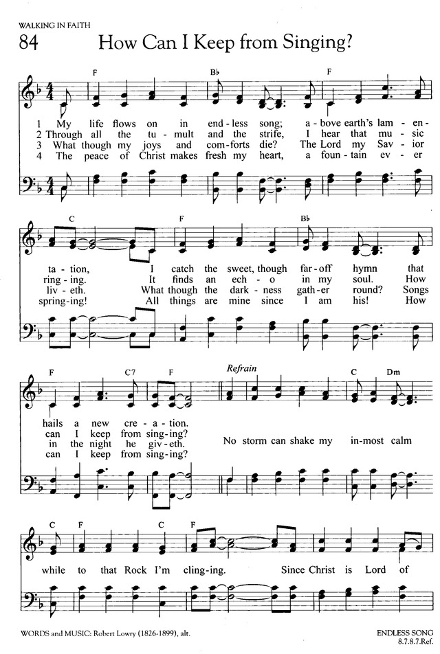 Hymns of Promise: a large print songbook page 104