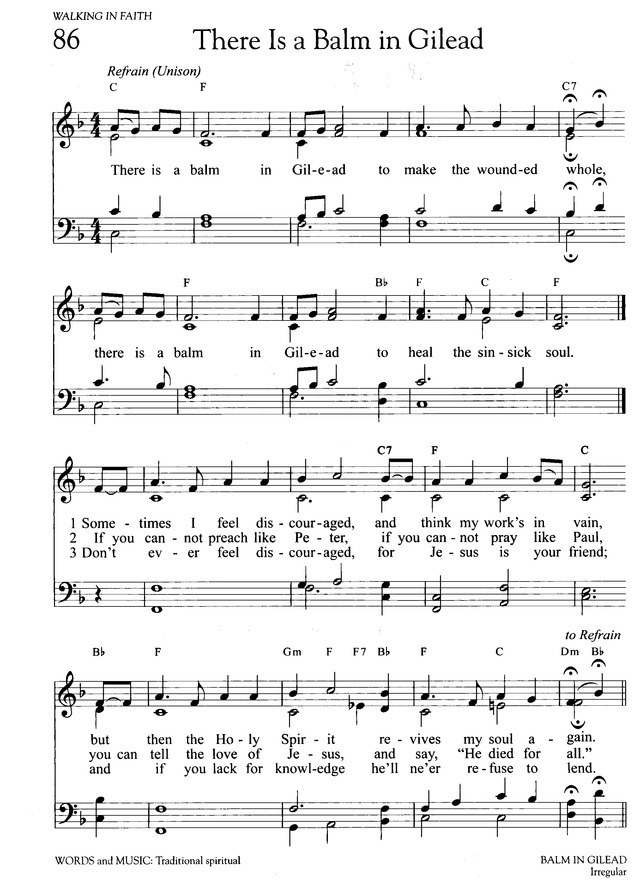 Hymns of Promise: a large print songbook page 106