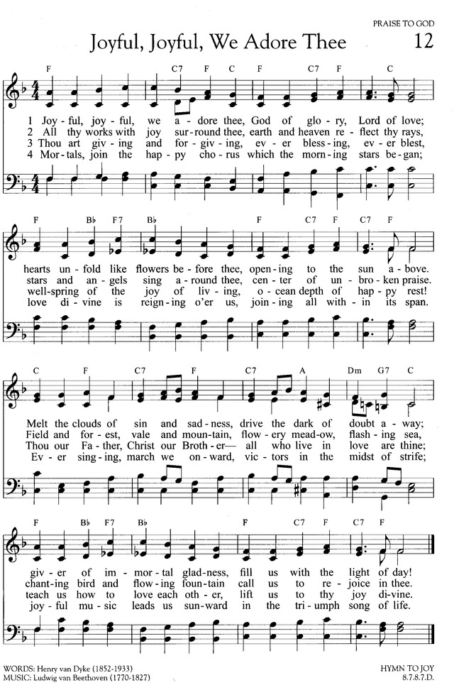 Hymns of Promise: a large print songbook page 13