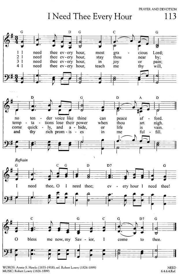 Hymns of Promise: a large print songbook page 139