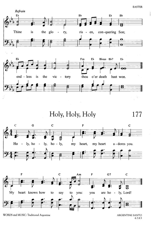 Hymns of Promise: a large print songbook page 209