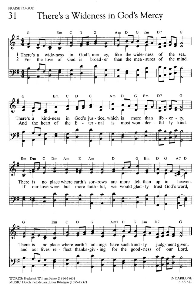Hymns of Promise: a large print songbook page 34