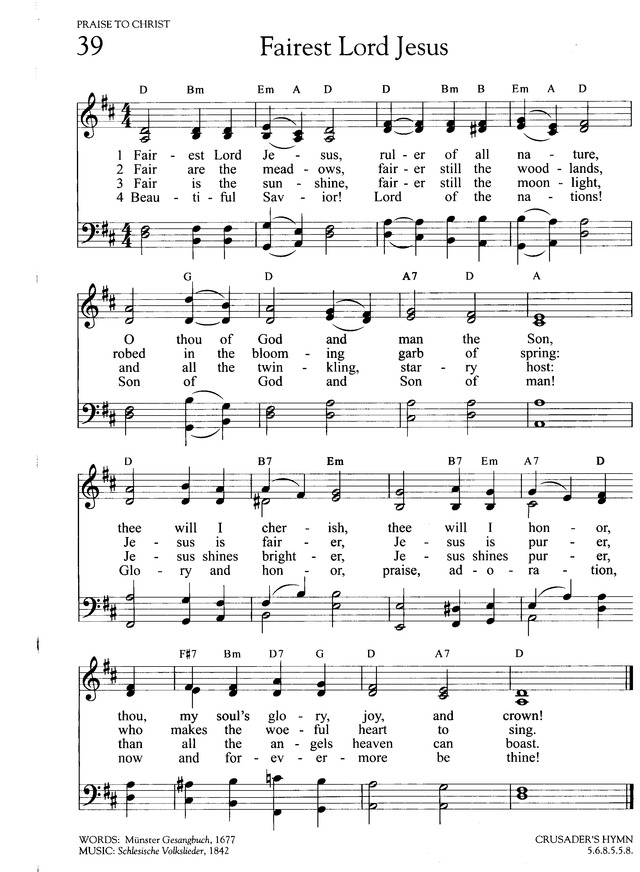 Hymns of Promise: a large print songbook page 44
