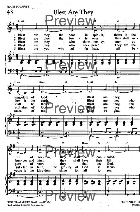 Hymns of Promise: a large print songbook page 48