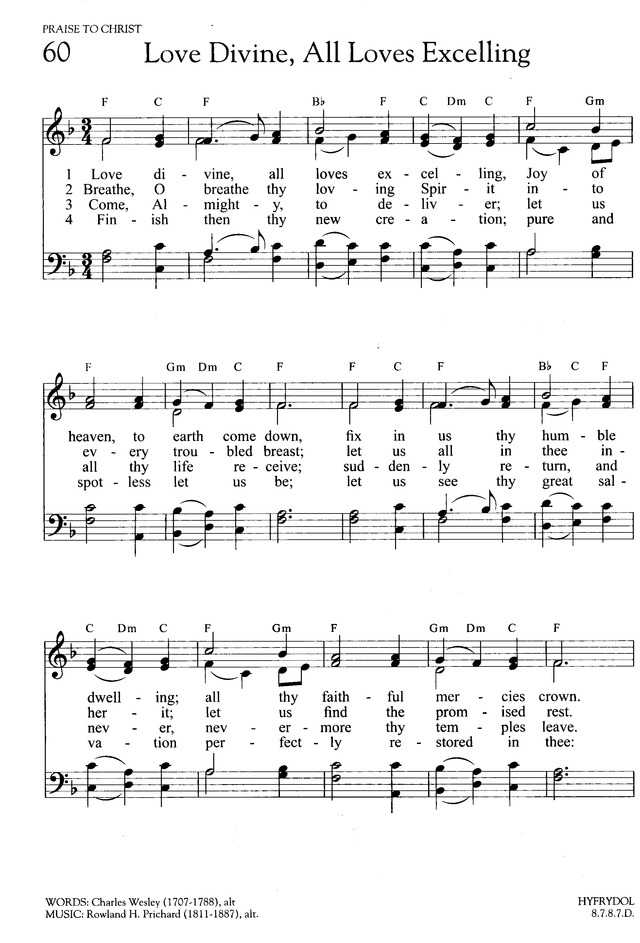 Hymns of Promise: a large print songbook page 70