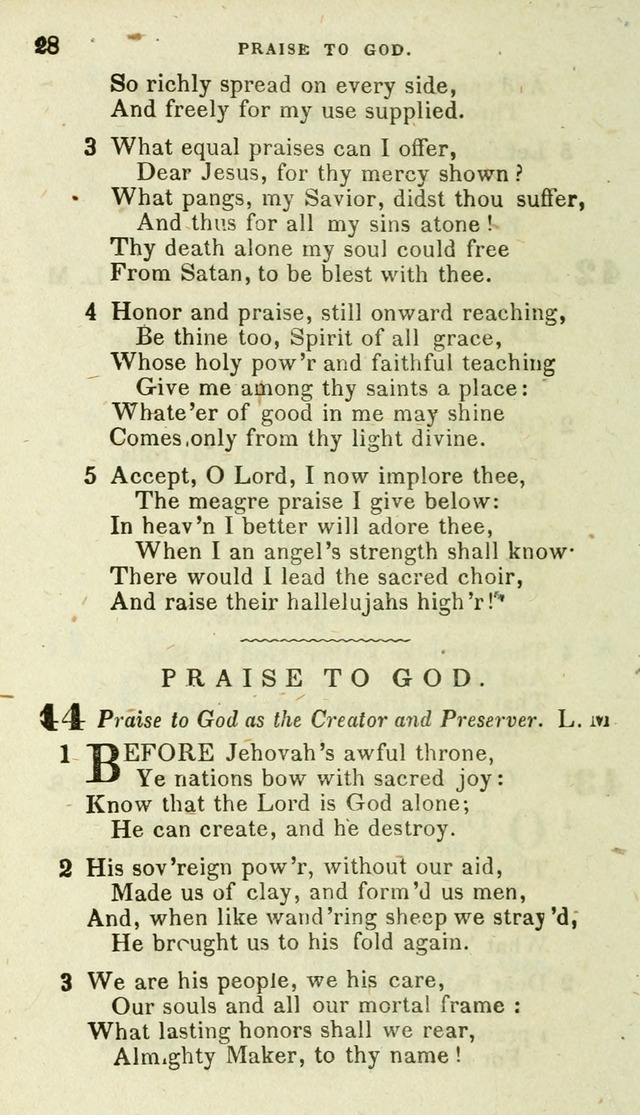 Hymns: original and selected, for public and private worship in the Evangelical Lutheran Church (16th rev. ed.) page 45
