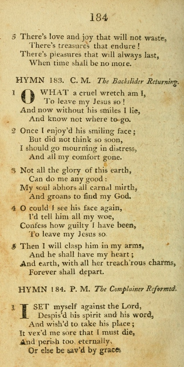 Hymns, Original and  Selected, for the Use of Christians. (5th ed. corr.) page 198