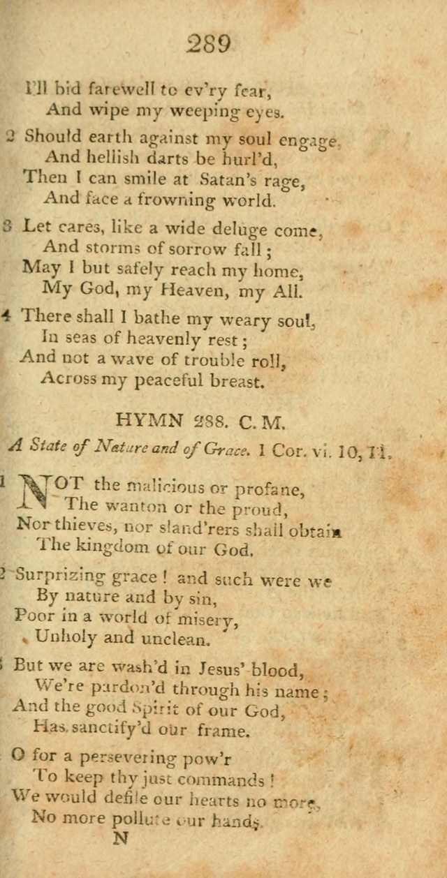 Hymns, Original and  Selected, for the Use of Christians. (5th ed. corr.) page 305