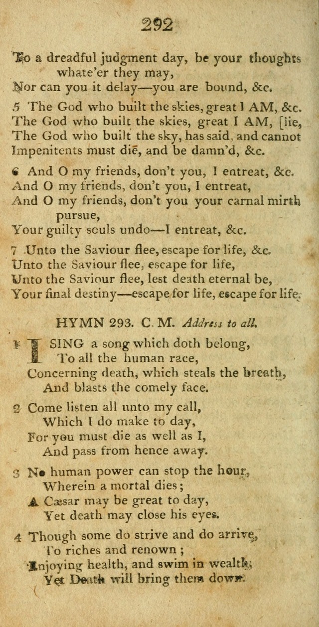Hymns, Original and  Selected, for the Use of Christians. (5th ed. corr.) page 308