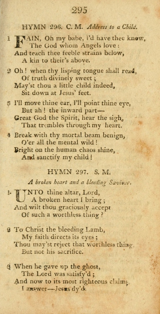 Hymns, Original and  Selected, for the Use of Christians. (5th ed. corr.) page 311