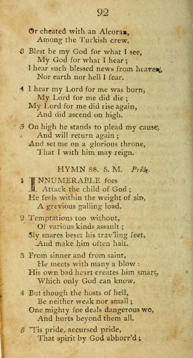 Hymns, Original and  Selected, for the Use of Christians. (5th ed. corr.) page 94