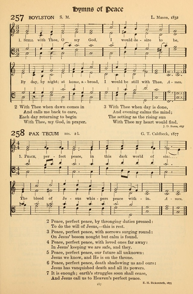 Hymns of Worship and Service (Chapel Ed., 4th ed.) page 191