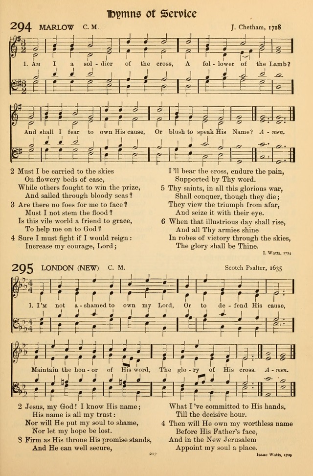 Hymns of Worship and Service (Chapel Ed., 4th ed.) page 217