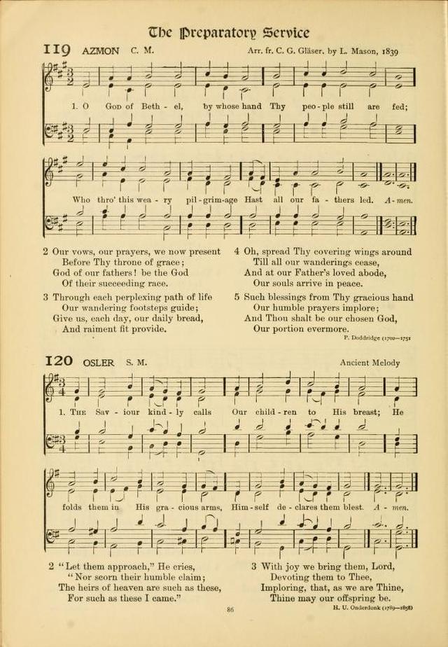 Hymns of Worship and Service (Chapel Ed., 4th ed.) page 90