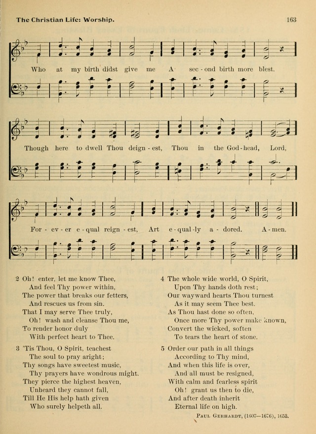 Hymnal and Order of Service: for churches and Sunday-schools page 163