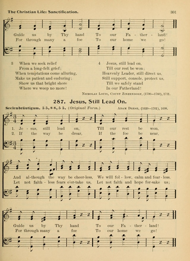 Hymnal and Order of Service: for churches and Sunday-schools page 301