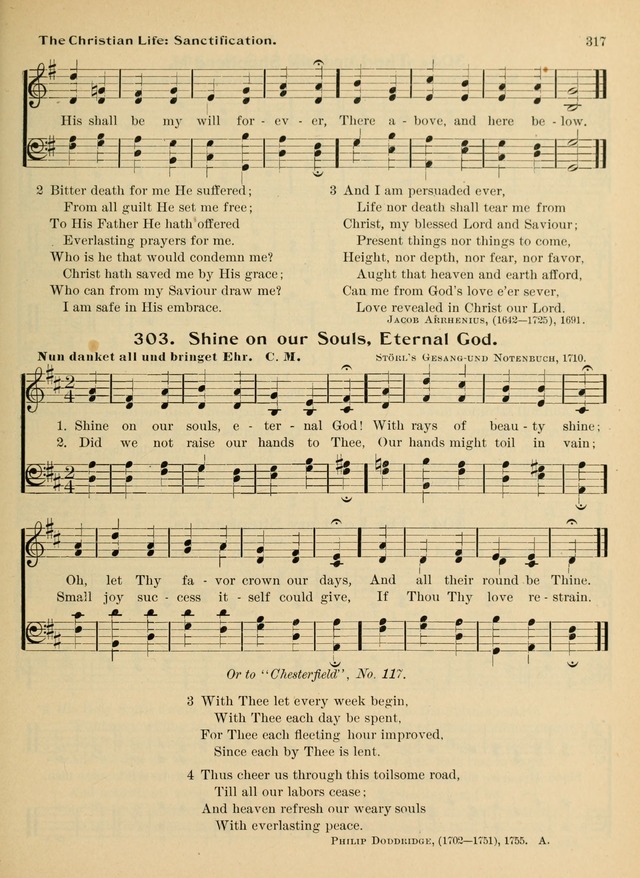Hymnal and Order of Service: for churches and Sunday-schools page 317