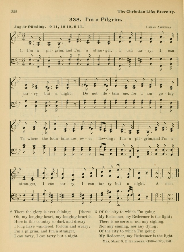 Hymnal and Order of Service: for churches and Sunday-schools page 352