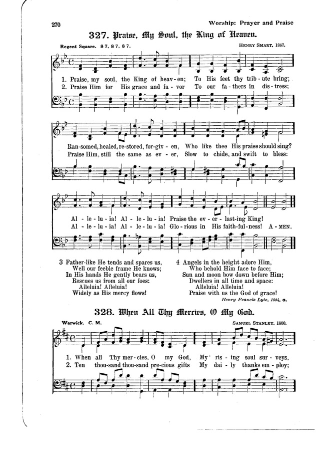 The Hymnal and Order of Service page 270