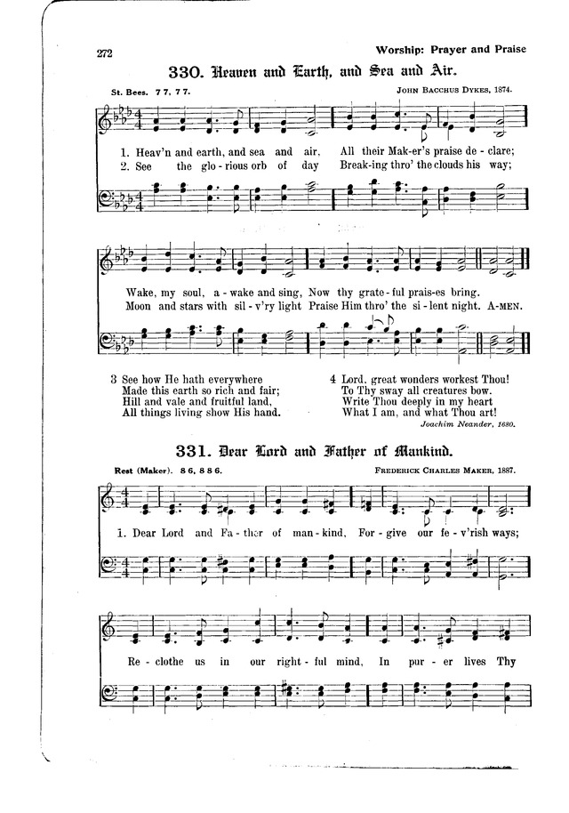 The Hymnal and Order of Service page 272