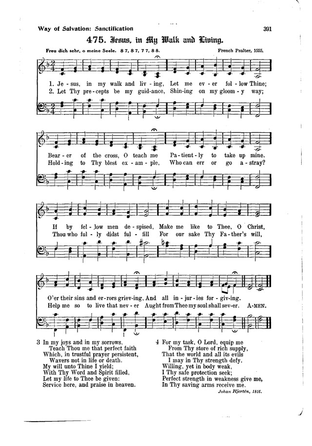 The Hymnal and Order of Service page 391