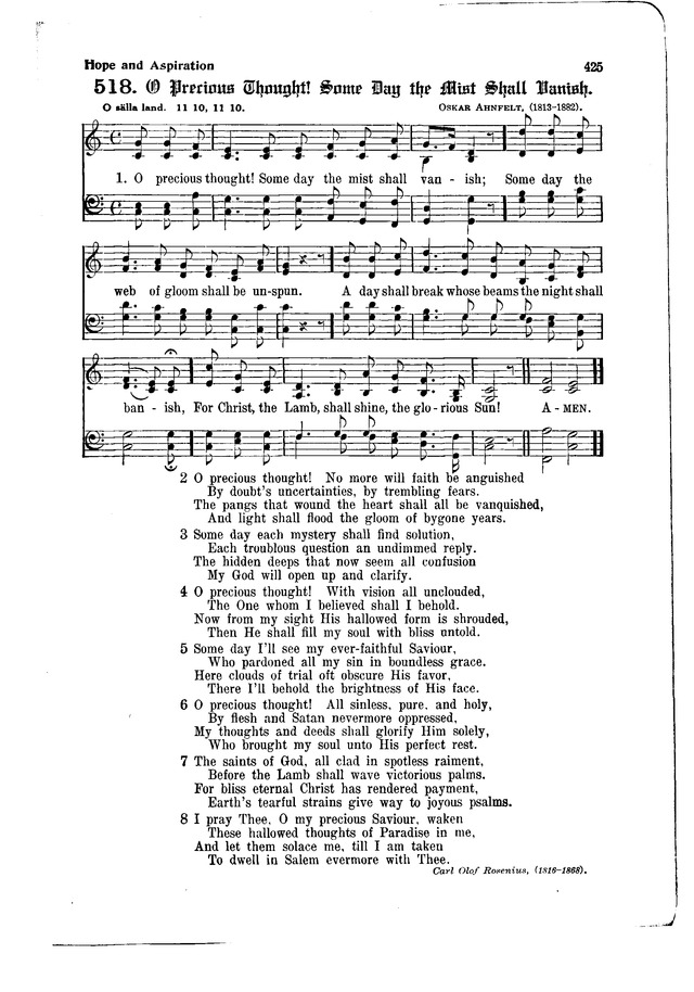 The Hymnal and Order of Service page 425
