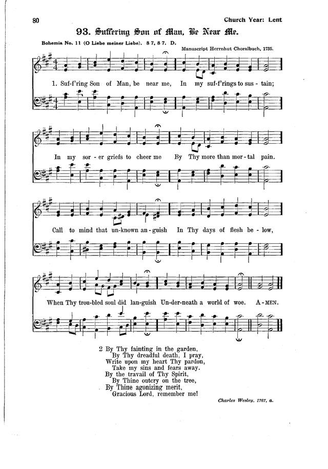 The Hymnal and Order of Service page 80