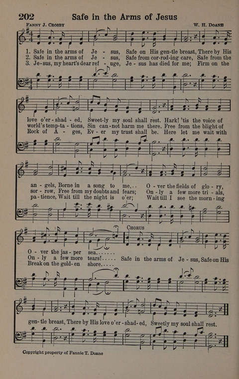 Hymns of Praise Numbers One and Two Combined: for the church and Sunday school page 202