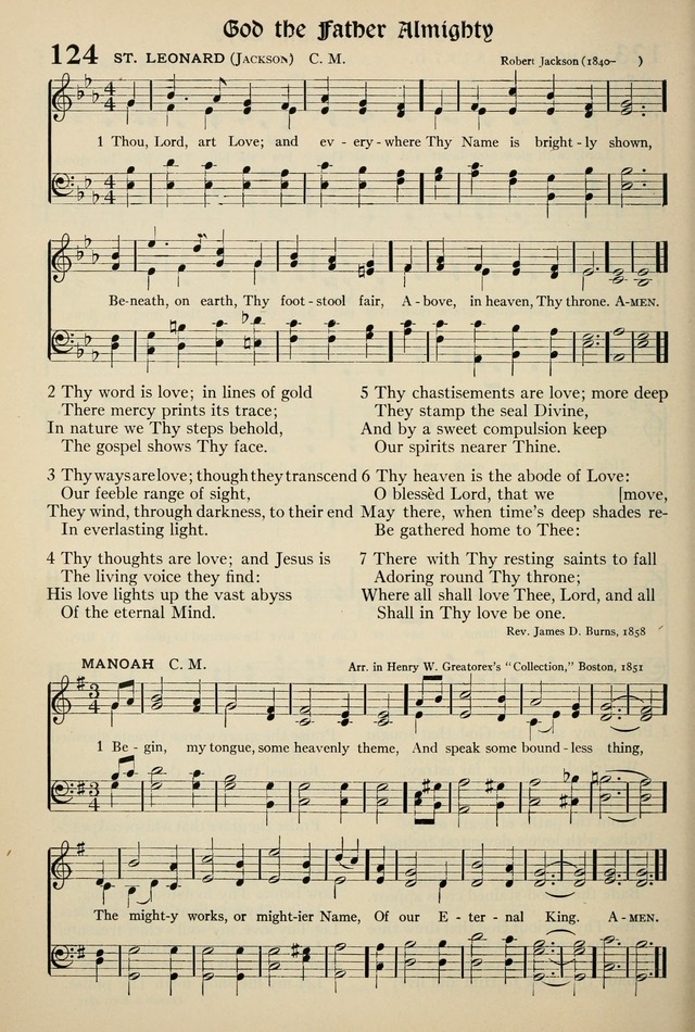 The Hymnal: published in 1895 and revised in 1911 by authority of the General Assembly of the Presbyterian Church in the United States of America page 100