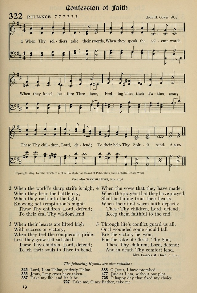 The Hymnal: published in 1895 and revised in 1911 by authority of the General Assembly of the Presbyterian Church in the United States of America page 265