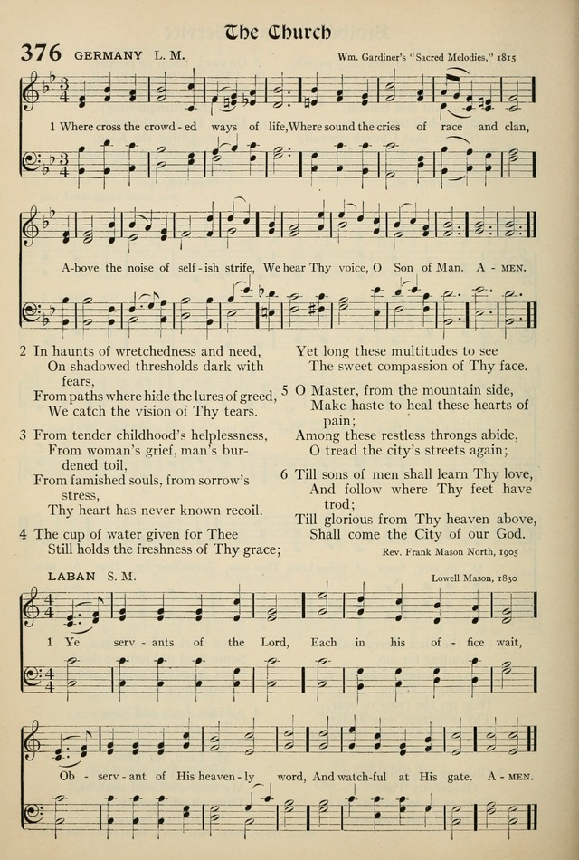 The Hymnal: published in 1895 and revised in 1911 by authority of the General Assembly of the Presbyterian Church in the United States of America page 308