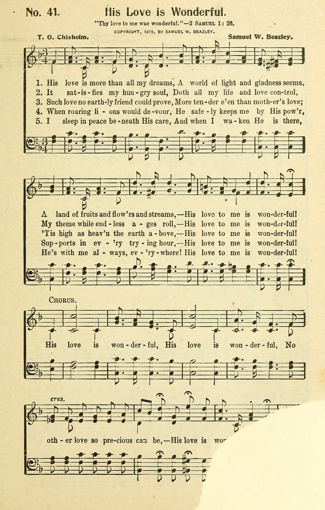 His Praise page 41
