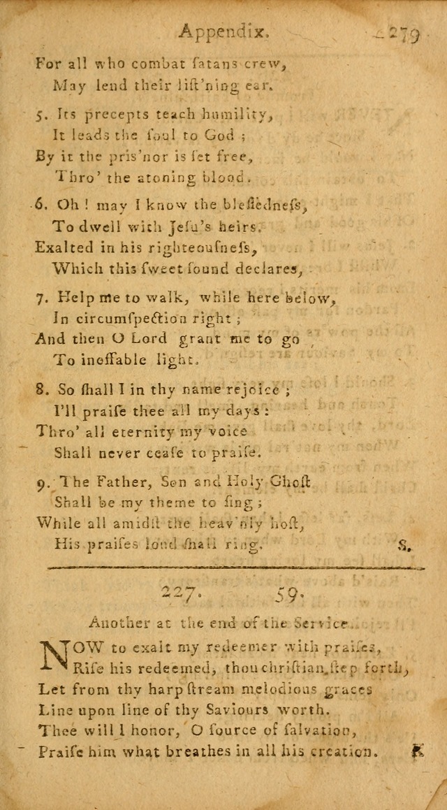 A Hymn and Prayer-Book: for the use of such Lutheran churches as Use the English language page 279